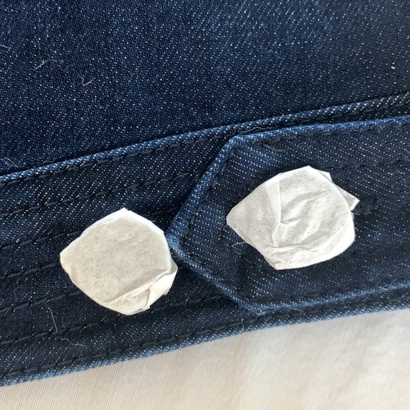 NWOT Soft Surroundings Dark Denim Jacket - Picture 6 of 7